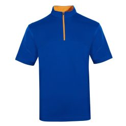 Mandarin Collar Dri-Fit Half-Zip Polo T-Shirt (QD18)